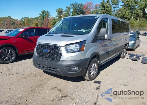 2023 Ford Transit-350 Passenger Van Xl from USA, damaged, VIN 1FBAX2Y88PKC06613